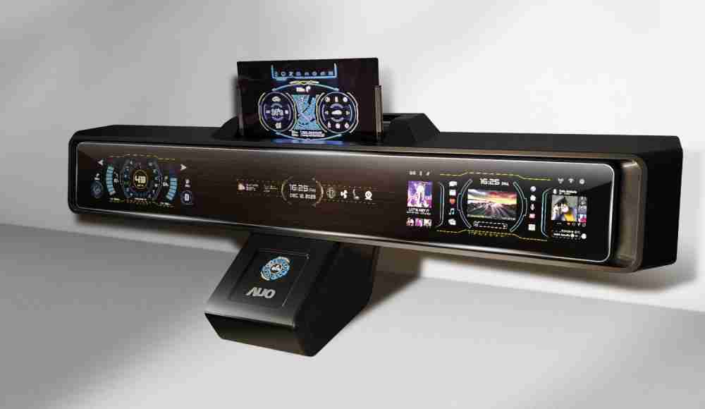 人生就是博Micro LED沉浸式车舱显示方案结合 可卷式、、可伸缩的Micro LED应用并可呈现不同的质感纹路，，，，展现人性化设计